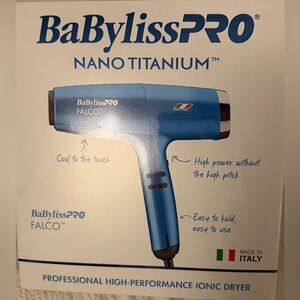 BaBylissPRO® Nano Titanium™ Professional Italian High-Speed Falco Dryer